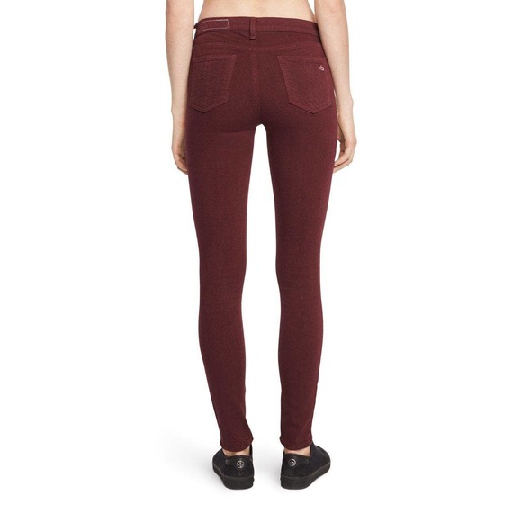 Rag & Bone Skinny Jeans in Port Burgundy Size 27 - Picture 4 of 15